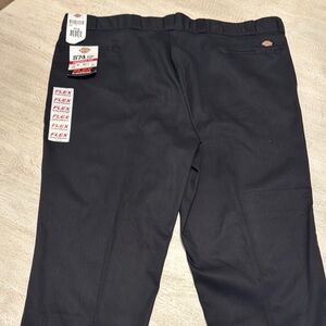 Dickies Black Chinos Straight-Leg Workwear
